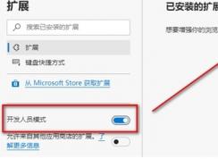 微软Edge浏览器如何安装谷歌浏览器的扩展插件？