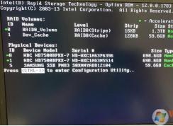 电脑开机提示press ctrl+i to enter configuration utility解决方法