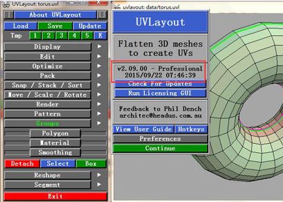 UVLayout破解版_UVLayout（UV拆分工具）v2.10.03 汉化破解版