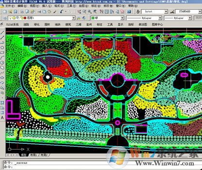 园林设计软件下载_YLCAD园林景观规划设计软件v8.0 绿色中文版