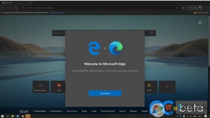 微软确认新版Edge浏览器将随Win10 2004 5月版更新一起推出