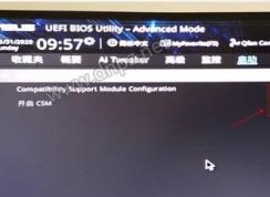 BIOS里的csm选项是灰色无法修改怎么解决？