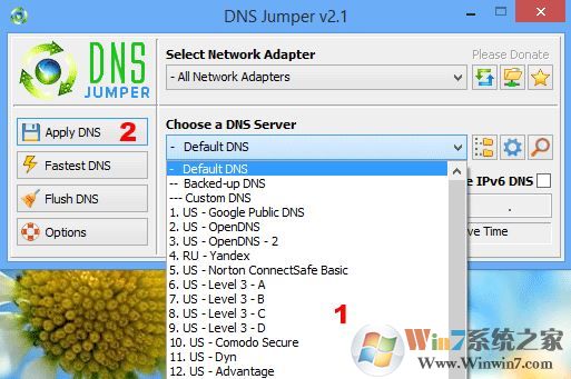 Dns Jumper下载_Dns Jumper(DNS切换工具)绿色汉化版