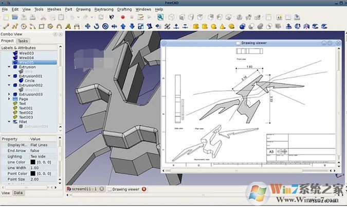 FreeCAD下载_FreeCAD绿色汉化版(可替代AutoCAD)