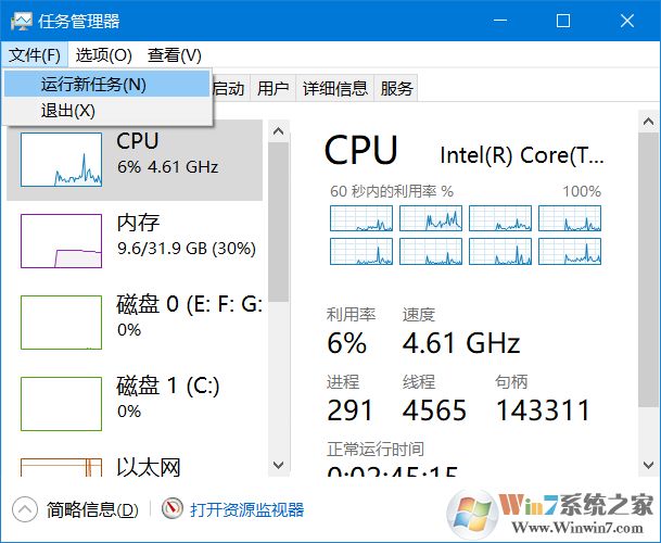 Win10进桌面后没有图标和任务栏解决方法