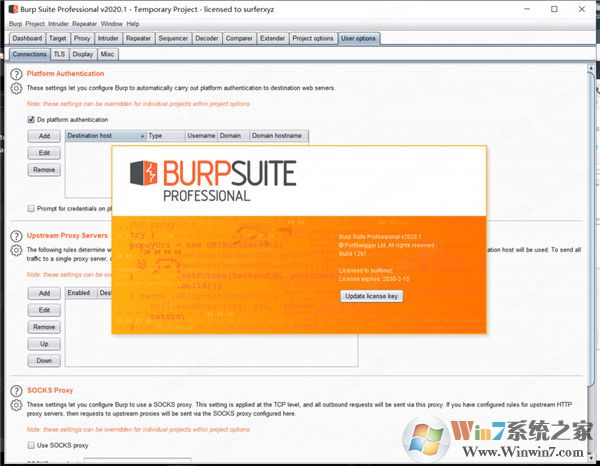 burpsuite破解版下载_BurpSuite v2020汉化破解版
