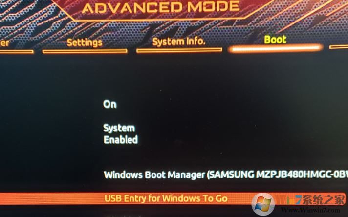 win10系统USB entry for Windows to go启动怎么关闭?