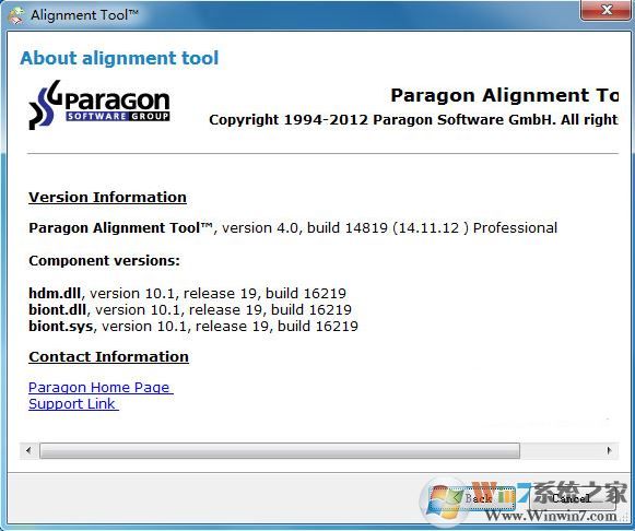 无损4K对齐工具 Paragon Alignment Tool 绿色中文版