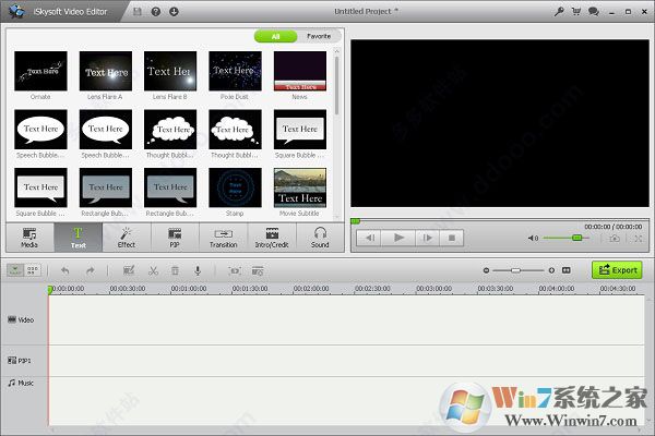 iSkysoft Video Editor(Ƶ)ƽ