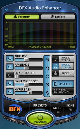 DFX音效增强(DFX Audio Enhancer)汉化破解版