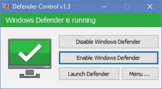 Windows defender关闭工具
