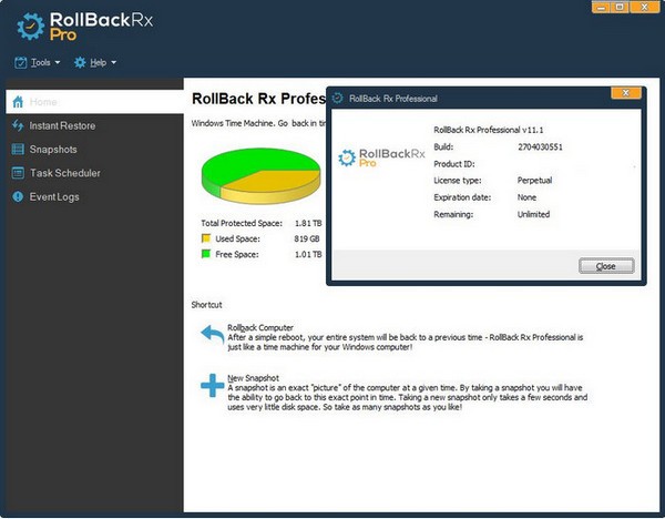 Rollback Rx Pro(系统还原软件)