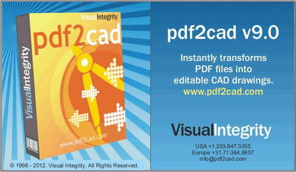 PDF转CAD文件(PdftoCad)