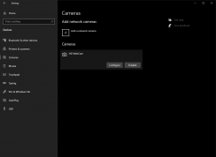 Win10设置中添加摄像头设置功能！