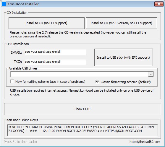 KonBoot下载|Kon-Boot(电脑密码破解工具) v2.7免费版