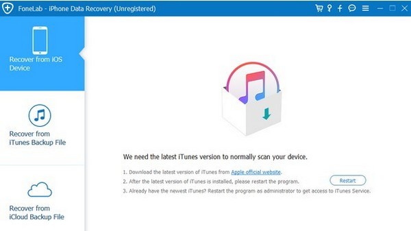 FoneLab iPhone Data Recovery(苹果手机数据恢复软件)下载 V10.1.6官方版