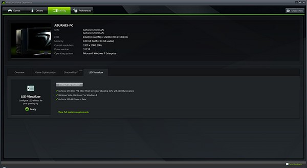 N卡驱动更新工具_NVIDIA GeForce Experience(显卡驱动更