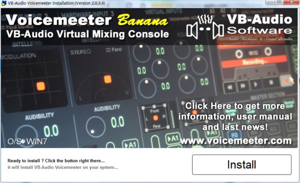 Voicemeeter Banana V2.0.3.4 官方汉化版