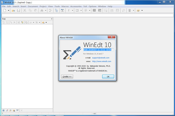 WinEdt 10.3破解版|Winedt 10.3文本编辑器 汉化版(附注册码)