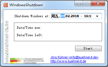 WindowsShutdown电脑定时关机软件 绿色版