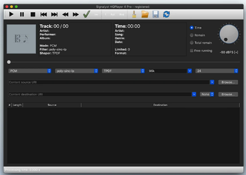 HQPlayer Desktop无损音频播放器 V4.5.1免费破解版