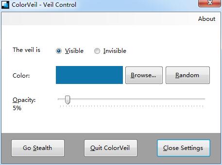 ColorVeil(屏幕护眼调色软件)下载|屏幕色彩调试器 V1.0.0.5绿色版