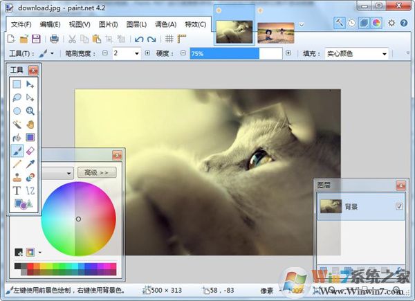 Paint.NET照片处理软件下载|Paint.NET V4.2.16官方中文版