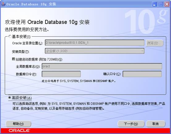 oracle 10g软件
