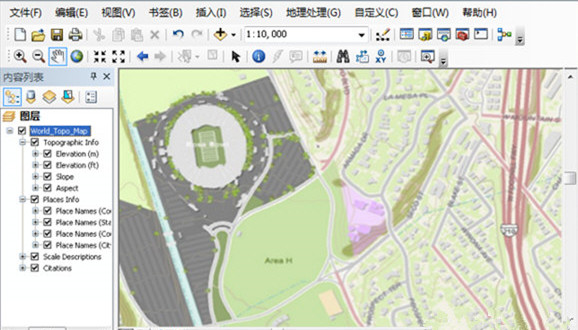 ArcMap地图制作软件 v12.5绿色版