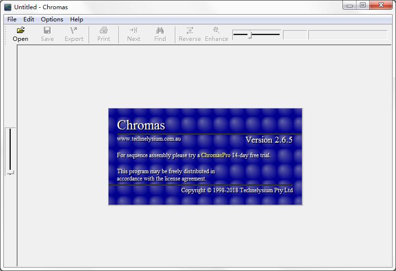 ChromasDNA序列读图软件 v2.6.5破解版