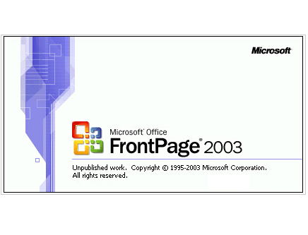 Microsoft Frontpage 2003 SP3 精简纯净版