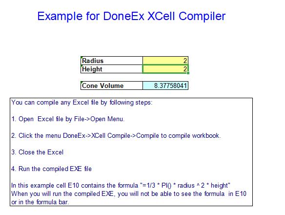 XCell Compiler(Excel编译器) v3.29绿色汉化版