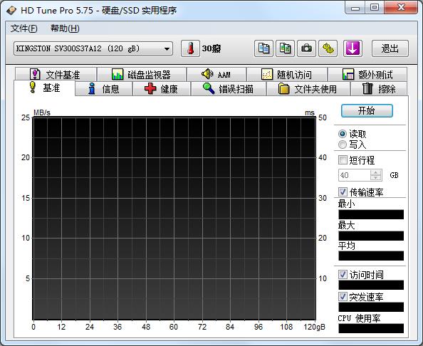 HDTunePro  V5.75 汉化绿色版