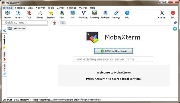 MobaXterm远程终端软件