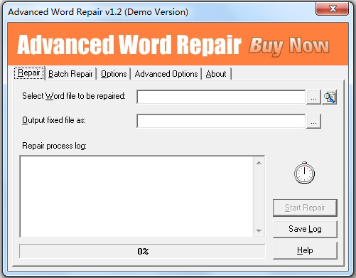 Word修复工具(Advanced Word Repair) v1.5汉化破解版