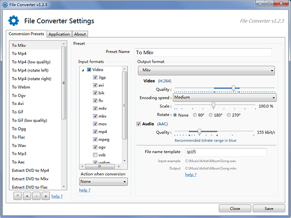 文件格式转换器File Converter v1.2.3绿色汉化版