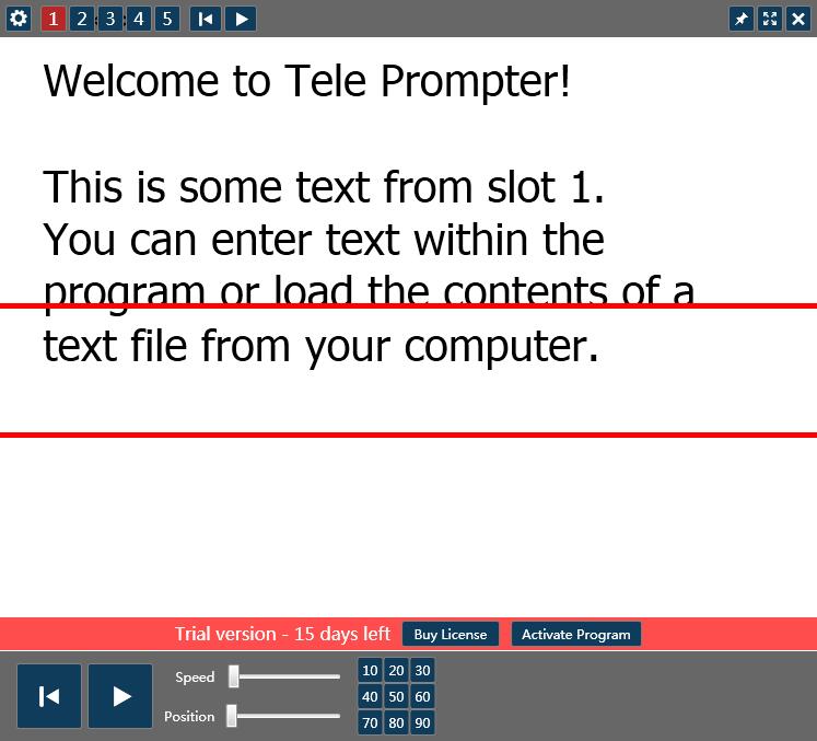 TelePrompter桌面提词器 V2.7.1免费版