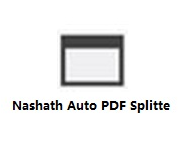 Nashath Auto PDF Splitter(PDFָ) ɫ