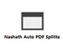 Nashath Auto PDF Splitter(PDF分割软件)