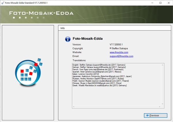 Foto Mosaik Edda(马赛克拼图制作软件) v7.7.2绿色汉化版
