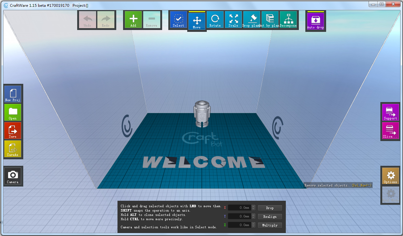 CraftWare(3D打印切片软件) V1.15官方版