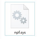 npf.sys文件修复