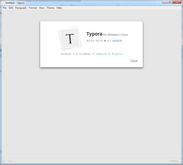 Typora(markdown编辑器) v0.11.17绿色版