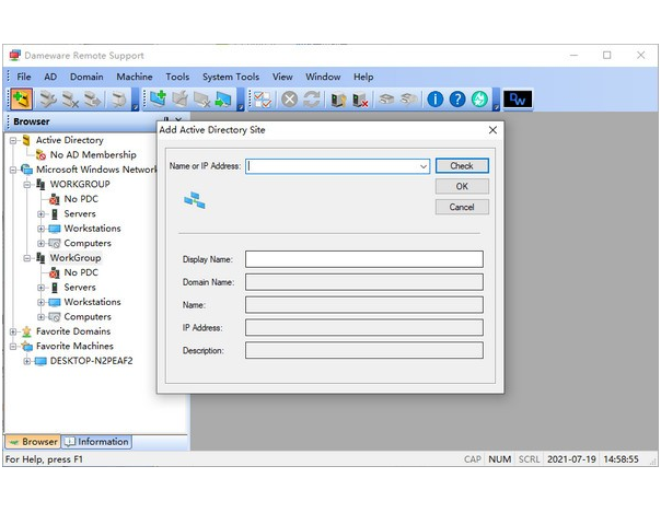 DameWare远程控制软件 V12.2.0.1206免费版