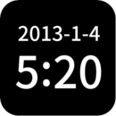 简黑时钟时间软件 V9.1安卓版