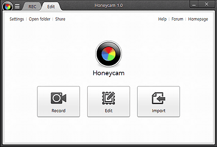 Honeycam(GIF动画录制编辑软件) V4.05绿色版
