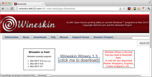 Wineskin Mac版 V3.1.4苹果电脑版
