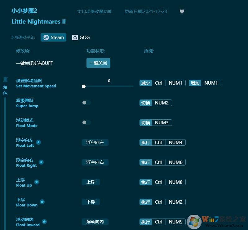 小小梦魇2十项修改器 v1.6.04