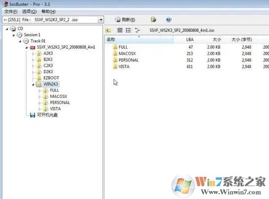 IsoBuster(镜象文件抓取工具) V3.8中文绿色版