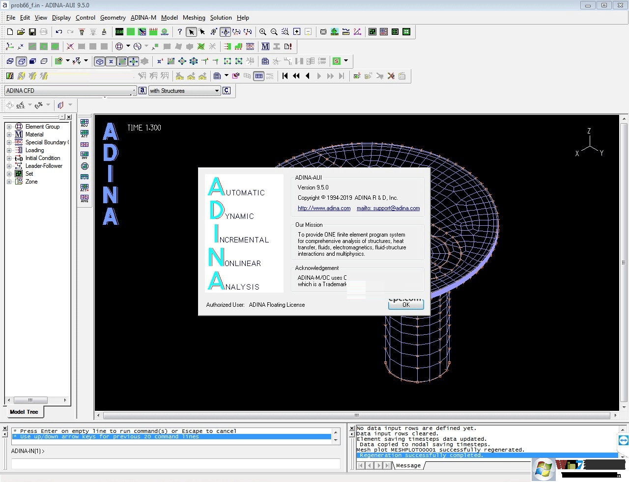 Adina System 64位[Win+Linux]